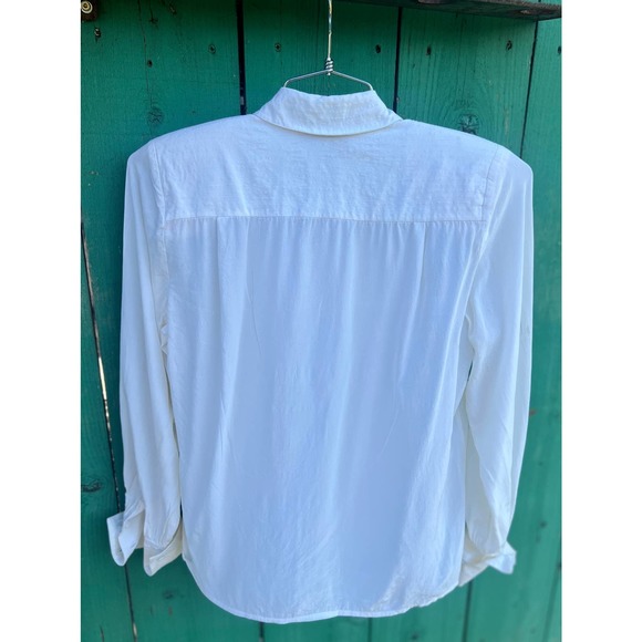 Vintage Michelle Stuart White Blouse - Picture 3 of 5